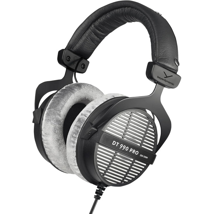 Beyerdynamic DT 990 PRO: навушники студійні, провідні, овер-ір, 250 Ом, Made in Germany