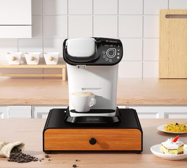 Тримач для капсул Tassimo (64 шт) з металу, чорний. Органайзер для капсул кави, стійка, ящик для капсул Tassimo