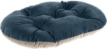 Килимок для собак та котів Ferplast Prince 65/6, блакитний, 65 x 42 см, двосторонній, з м'якого велюру, миючий, для дому