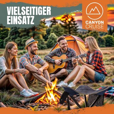 Зручний складаний стільчик для кемпінгу та риболовлі (1 шт.)