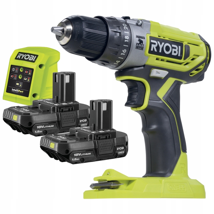 Акумуляторний шуруповерт Ryobi 18 V R18PD2-2C15G
