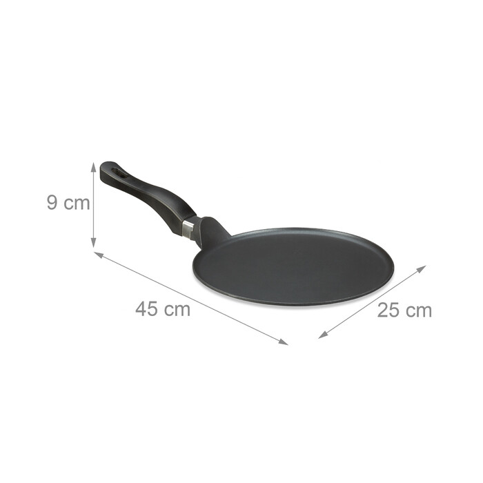 Relaxdays Crepe Pan with Accessories