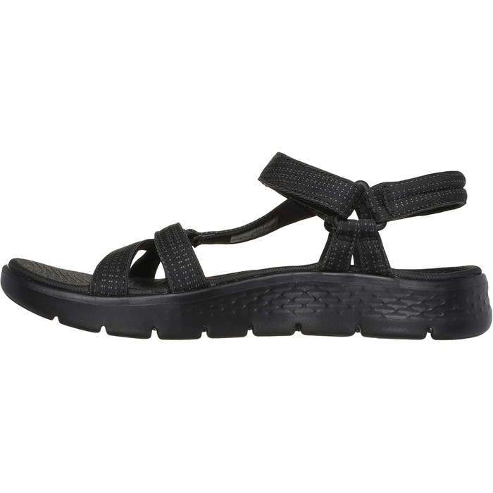 Сандалі жіночі Skechers Go Walk Flex Sublime чорного кольору, текстиль, 39 EU