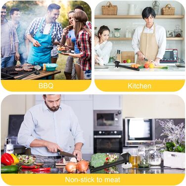 Подвійний молоток для м'яса з нержавіючої сталі, молоток для відбивання м'яса, для стейків, шніцелів, курки