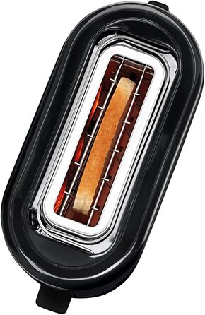 Тостер WMF Lono Silk з нержавіючої сталі, 2 слоти, XXL-насадка для бургерів, 7 рівнів підсмажування, LED-дисплей, знімний піддон для крихт, анти-відбитки, 900 Вт