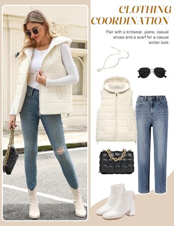 Тепла флісова жилетка CTOP з капюшоном для осені/зими. Легка жилетка з кишенями, колір хакі, розмір S