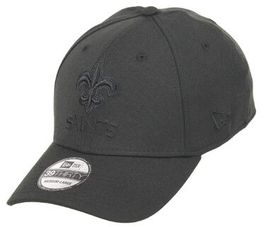 Кепка бейсбольна New Era NFL 39thirty Saints (Новий Орлеан) чорна, розмір M-L