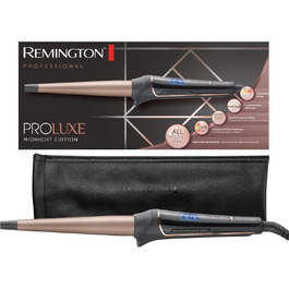 Випрямляч для волосся Remington Proluxe S9150B з широкими керамічними пластинами (110 x 50 мм), технологія OPTIheat, цифровий дисплей