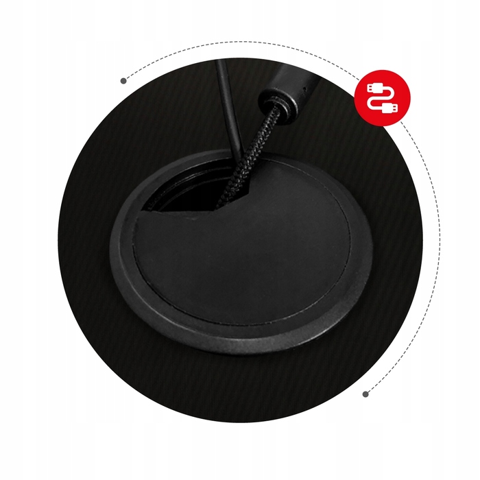 Ігровий стіл Huzaro Hero 6.3, чорний