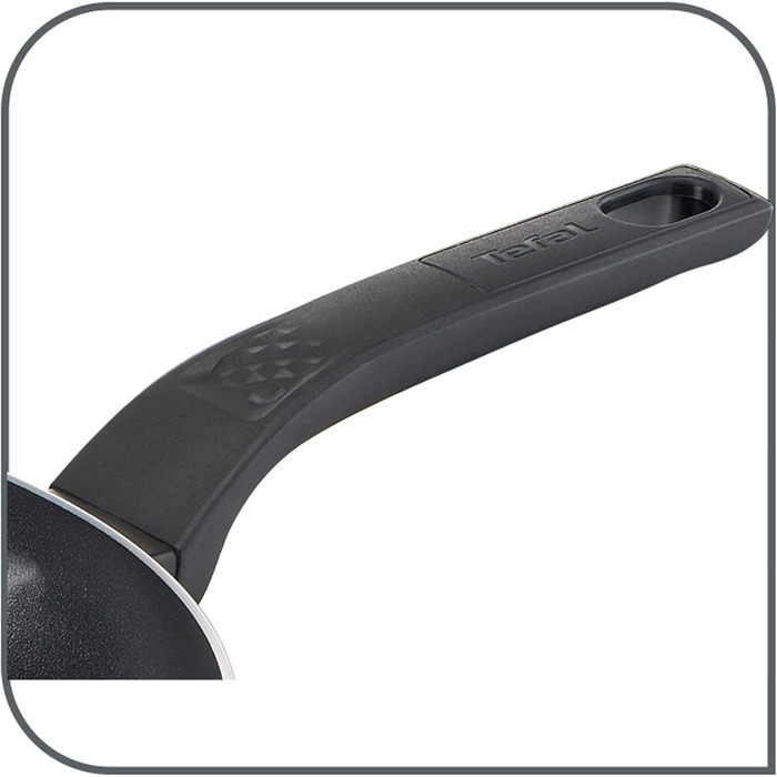 Сковорода для млинців Tefal Easy Cook & Clean, 28 см, антипригарне покриття, з індикатором нагріву (Thermo-Signal), виготовлено у Франції, чорна