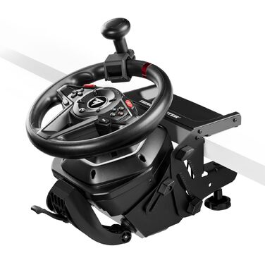 Набір Thrustmaster T128 SimTask Pack для симуляторів вантажівок та сільського господарства: кермо з Force Feedback та комплект для плоского монтажу, сумісний з Xbox та PC