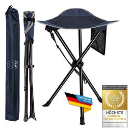 Зручний складаний стільчик для кемпінгу та риболовлі (1 шт.)