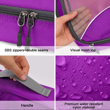 Органайзери для валізи G4Free: набір кубиків для подорожей (3/6/7 шт.)