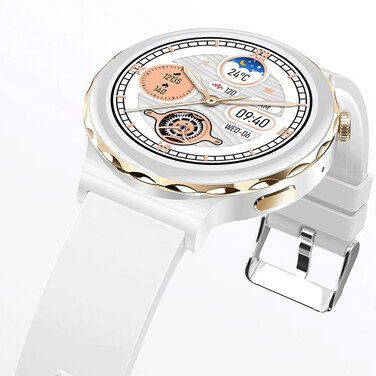 Смарт-годинник Smart-Trend GT, білий з золотом