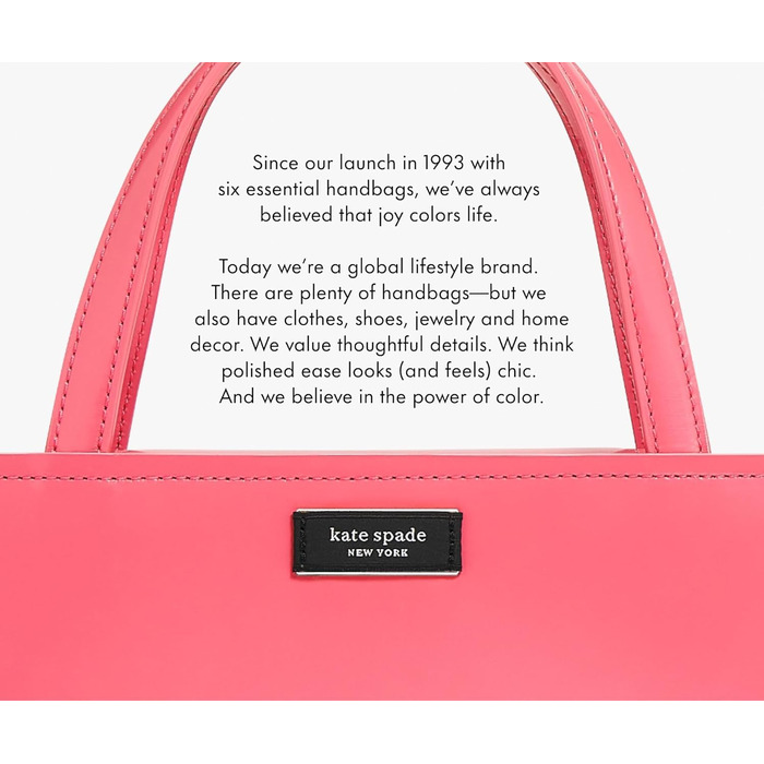 Велика сумка-тоут із канви Kate Spade New York для пляжу або школи