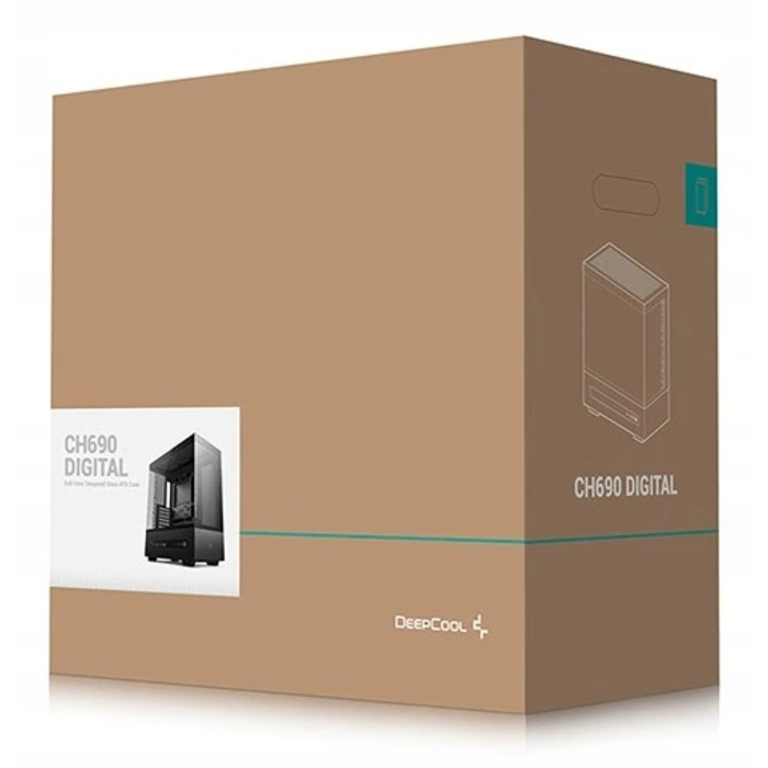 Корпус DeepCool CH690 Digital, чорний