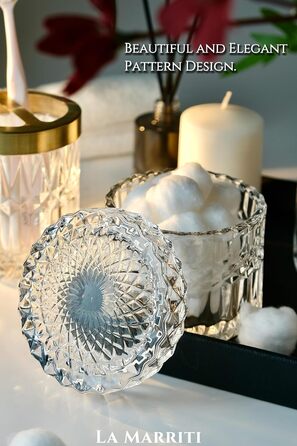 Orange Bathroom Accessories Set, 5-Piece, Clear Glass, Hand Soap Dispenser, Soap Dish, Toothbrush Holder Set, Cotton Swab Jars, Modern Bathroom Decor, Burnt Orange