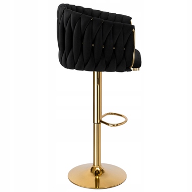 Велюровий худі Cofton Gold, чорний
