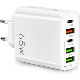 колір: weiss 65w 5 ports
