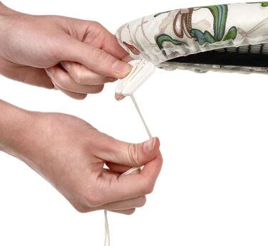 Набір для прасування KADAX з шнурком, практичний чохол для прасувальної дошки, замінний чохол для прасувальної дошки для парових прасок (в клітинку M)