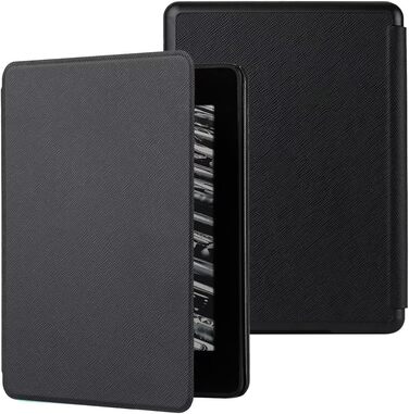 Чохол MOKASE для Kindle Paperwhite 5/6/7 (2012-2016), Black - Синтетична шкіра, Smart Sleep/Wake