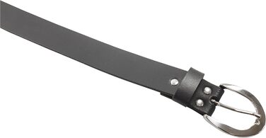 Жіночий шкіряний ремінь fashionchimp Basic, 2.8 см, сірий (120/BW105), вироблено в Німеччині