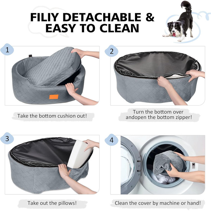 Автокрісло для собак великих та середніх порід (до 25 кг) або 2 маленьких, з поводокком та знімним чохлом – для заднього сидіння