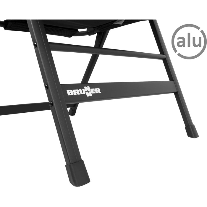 Кемпінговий стілець Brunner Skye 3D Black - чорний