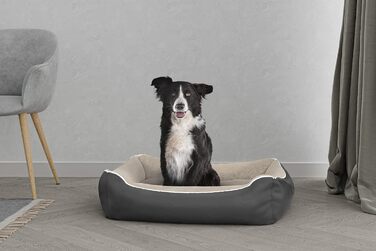 Кімната для собак та котів Sogni E Capricci, сіра, 62 x 50 x 17 см, (Creme, 84x66x19cm, NUVOLA)