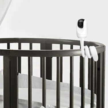 Кріплення для дитячого відеоняні: сумісне з GHB, BOIFUN, Momcozy BM01/BM03, ABM720. Різьба 1/4 дюйма, довжина 46 см