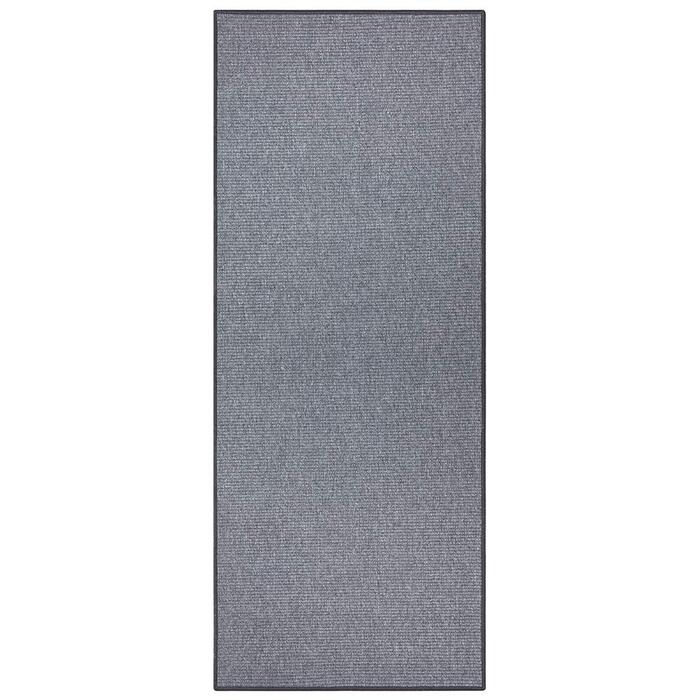 Килимок Bouclé Läufer – Антиковзаючий килимок для кухні, ванної, вітальні, прихожої – 67x200 см (Сірий)