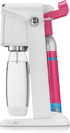 SodaStream газова вода ART з балоном CO2 та 1л пластикової пляшки, придатна для миття в посудомийній машині, білий, 44 см