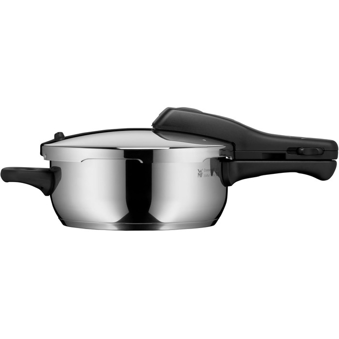 Скороварка WMF Perfect One Pot 3 л, індукція, нержавіюча сталь, 2 режими, знімна ручка, для однієї особи