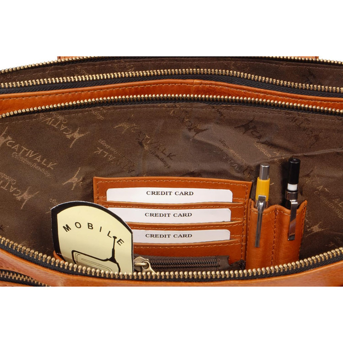 Сумка жіноча шкіряна Catwalk Collection Victoria (світло-коричнева) - велика сумка-тоут на плече з відстібним ременем