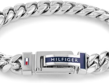 Tommy Hilfiger Браслет-ланцюг для чоловіків з нержавіючої сталі. Доступний у золотому або срібному кольорі
