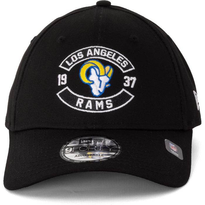 Кепка New Era 9FORTY MLB NBA NFL Limited Edition чорна (Los Angeles Rams)