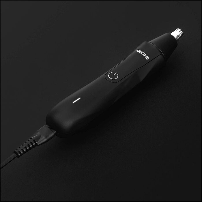 MANSCAPED® The Weed Whacker® Ear and Nose Hair Trimmer – 9,000 RPM Motor, Precision Device with Built-in Battery, Wet/Dry, Easy to Clean, Hypoallergenic Stainless Steel Replaceable Blade