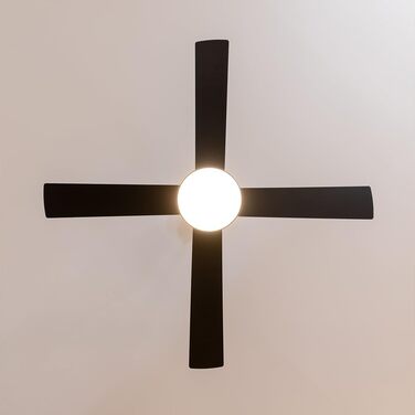 Стельовий вентилятор Cecotec Aero 5200 Line з пультом, LED підсвіткою, таймером та функцією зими, 132 см, 60 Вт, чорний