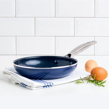 Набір сковорідок Blue Diamond Cookware Diamant, 2 шт. (24 см, 28 см), керамічне антипригарне покриття, без PFAS, для всіх типів плит (крім індукційних)