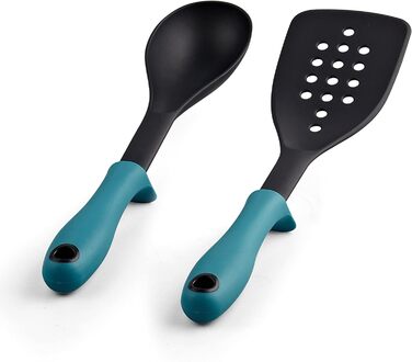 Набір посуду Cook N Home 2601 з антипригарним покриттям, мармур, алюміній, скло, бірюзовий