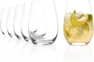 Stölzle Lausitz Water Glasses Large Event 6-Piece Set 660 ml – All-Purpose Glasses for Water, Juice & Cocktails – High-Quality Drinking Glasses Made of Lead-Free Crystal Glass – Dishwasher & Shockproof, Made in Germany