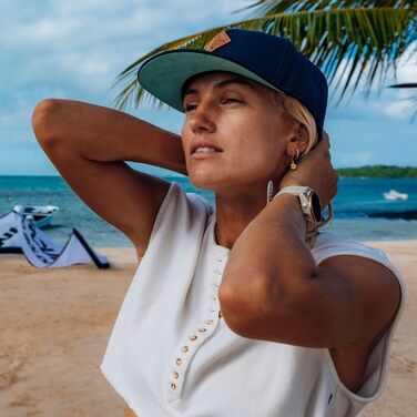 Кепка Snapback Soulbuddy - унісекс, стильна кепка для чоловіків та жінок, блакитно-бірюзовий колір