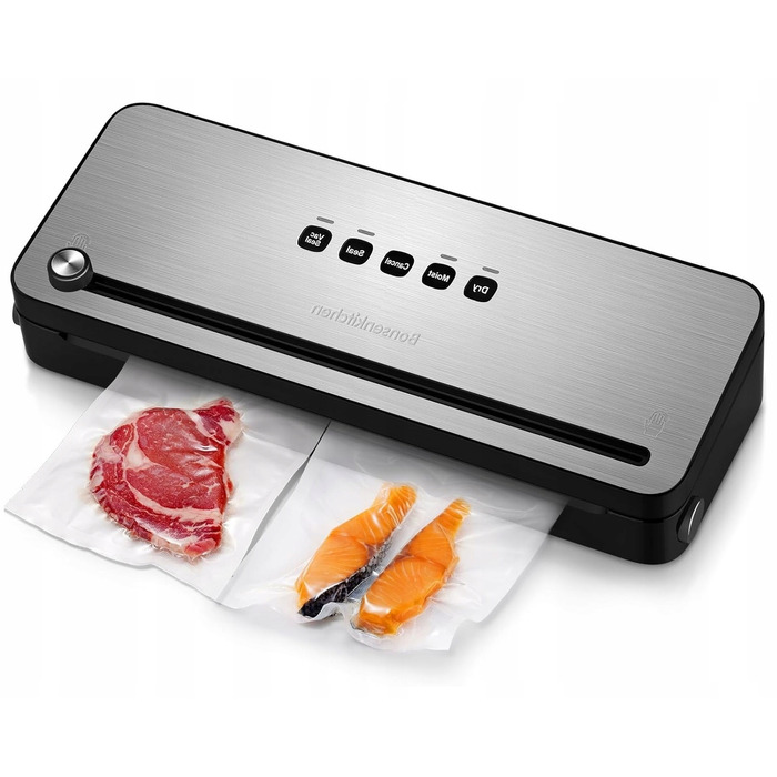 Вакууматор для продуктів та приготування їжі Bonsenkitchen VS3802, 125 Вт
