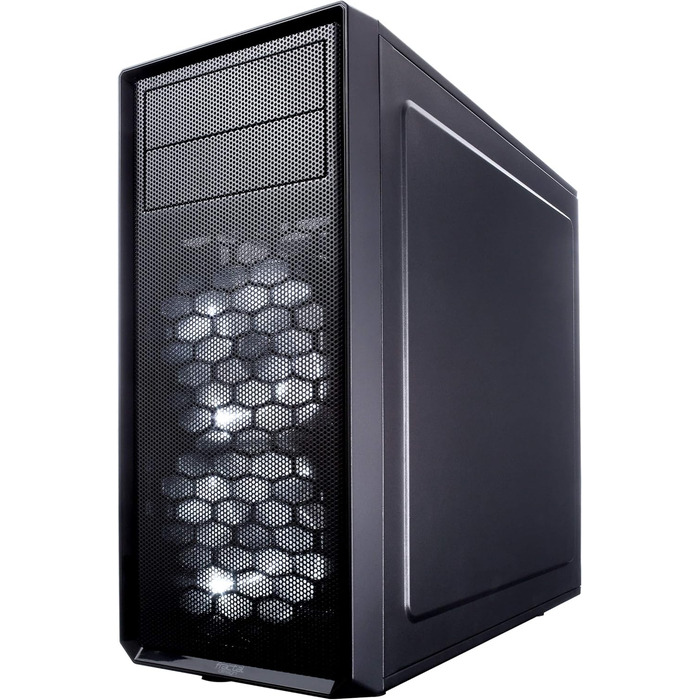 Корпус ПК Fractal Design Focus G Black Window - чорний, Midi Tower для ігрового ПК