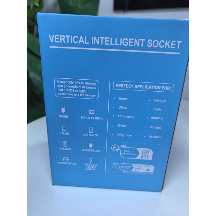 Багаторозкладна мережева панель з 5 USB, 12 розеток, захистом від перенапруги, 5 м, чорна