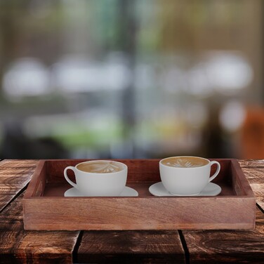 Relaxdays Wooden Tablet from Mango Wood 36x26 cm