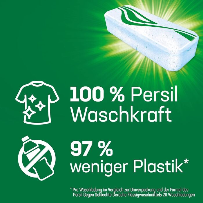 Капсули для прання Persil Power Bars Universal, універсальний пральний засіб, 180 завантажень, для гігієнічної чистоти від 20°C