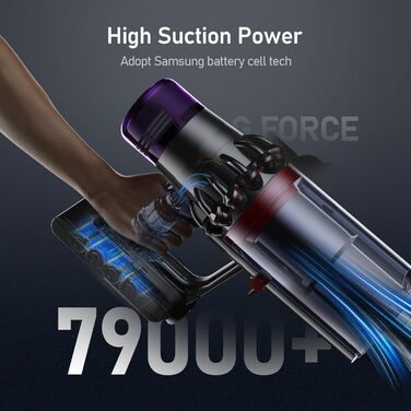 Акумулятор Keenstone V8 8000mAh для Dyson SV10 V8 Absolute Animal Motorhead Fluffy Slim Fluffy Total Clean Extra (V11 8.0Ah) з 3 фільтрами