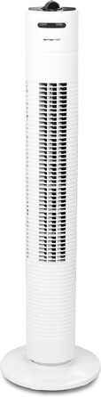 Вентилятор Emerio Tower TFN-123006: 35 Вт, 3 швидкості, таймер, осциляція, білий
