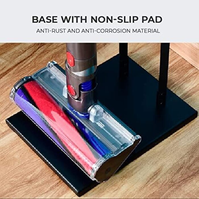 Dyson Vacuum Stand - Compatible with Dyson V15, V12, V11, V10, V8, V7, V6 & DC58, DC59, DC62, DC74 Vacuum Cleaners - Organizer Holder Rack